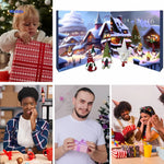 FestiveFrights™ Plush Advent Calendar | Holiday Countdown & Festive Gift