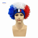 Flagora™ Support Wig | World Cup Fan Style, Comfortable & Bold