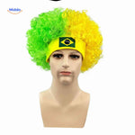 Flagora™ Support Wig | World Cup Fan Style, Comfortable & Bold