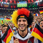 Flagora™ Support Wig | World Cup Fan Style, Comfortable & Bold