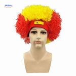 Flagora™ Support Wig | World Cup Fan Style, Comfortable & Bold