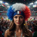 Flagora™ Support Wig | World Cup Fan Style, Comfortable & Bold