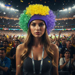 Flagora™ Support Wig | World Cup Fan Style, Comfortable & Bold