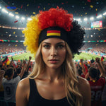 Flagora™ Support Wig | World Cup Fan Style, Comfortable & Bold