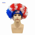 Flagora™ Support Wig | World Cup Fan Style, Comfortable & Bold
