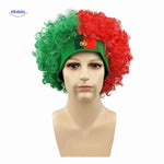 Flagora™ Support Wig | World Cup Fan Style, Comfortable & Bold