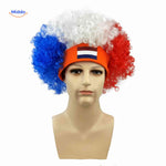 Flagora™ Support Wig | World Cup Fan Style, Comfortable & Bold