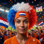 Flagora™ Support Wig | World Cup Fan Style, Comfortable & Bold