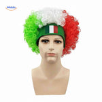 Flagora™ Support Wig | World Cup Fan Style, Comfortable & Bold