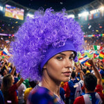 Flagora™ Support Wig | World Cup Fan Style, Comfortable & Bold