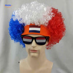 Flagora™ Support Wig | World Cup Fan Style, Comfortable & Bold