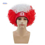 Flagora™ Support Wig | World Cup Fan Style, Comfortable & Bold