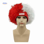 Flagora™ Support Wig | World Cup Fan Style, Comfortable & Bold