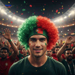Flagora™ Support Wig | World Cup Fan Style, Comfortable & Bold
