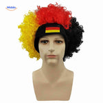 Flagora™ Support Wig | World Cup Fan Style, Comfortable & Bold