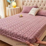 Middo Fleece Fitted Sheet | Soft, Warm & Cozy Sleep