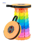 FlexiStool™ Adjustable Telescopic Stool | Non-Slip & Compact