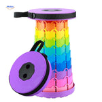 FlexiStool™ Adjustable Telescopic Stool | Non-Slip & Compact
