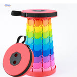 FlexiStool™ Adjustable Telescopic Stool | Non-Slip & Compact