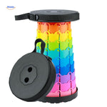 FlexiStool™ Adjustable Telescopic Stool | Non-Slip & Compact