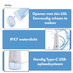 Flosso™ Water Flosser | Cordless, Compact & Deep Clean