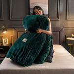 Middo Velvet Fleece Duvet Cover | Extra Warmth for Cold Nights
