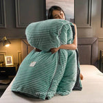 Middo Velvet Fleece Duvet Cover | Extra Warmth for Cold Nights