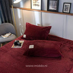 Middo Velvet Fleece Duvet Cover | Extra Warmth for Cold Nights
