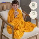 Middo Velvet Fleece Blanket | Cozy Comfort & Style for Every Season