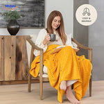 Middo Velvet Fleece Blanket | Cozy Comfort & Style for Every Season