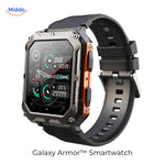 Galaxy Armor™ Smartwatch | Rugged Build & 30-Day Battery for iOS & Android