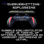 GameFlex™ H10 Mobile Gaming Controller | FPS Grip with Cooling Fan & Rechargeable Battery