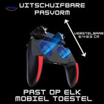 GameFlex™ H10 Mobile Gaming Controller | FPS Grip with Cooling Fan & Rechargeable Battery