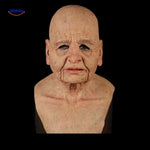 Gerontix™ Mask | Realistic Latex, Breathable & Ideal for Halloween