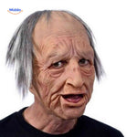 Gerontix™ Mask | Realistic Latex, Breathable & Ideal for Halloween