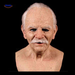 Gerontix™ Mask | Realistic Latex, Breathable & Ideal for Halloween