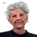 Gerontix™ Mask | Realistic Latex, Breathable & Ideal for Halloween