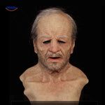 Gerontix™ Mask | Realistic Latex, Breathable & Ideal for Halloween