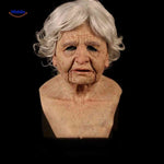 Gerontix™ Mask | Realistic Latex, Breathable & Ideal for Halloween