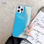 GlowSand™ Phone Case | Glowing Liquid Sand & Drop Protection