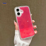 GlowSand™ Phone Case | Glowing Liquid Sand & Drop Protection