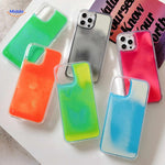 GlowSand™ Phone Case | Glowing Liquid Sand & Drop Protection