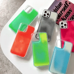 GlowSand™ Phone Case | Glowing Liquid Sand & Drop Protection