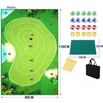 GolfEase™ Golf Practice Mat | Realistic Turf Feel & Portable Swing Training