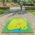 GolfEase™ Golf Practice Mat | Realistic Turf Feel & Portable Swing Training