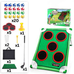 Golforia™ Play Mat | Indoor-Outdoor Kids Golf with Targets