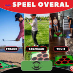 Golforia™ Play Mat | Indoor-Outdoor Kids Golf with Targets