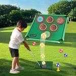 Golforia™ Play Mat | Indoor-Outdoor Kids Golf with Targets