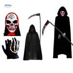 Grimora™ Set | Grim Reaper Cloak, Skeleton Mask & Sickle