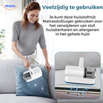 Middo Mattress Vacuum Pro | Deep Clean Against Dust Mites & Allergens